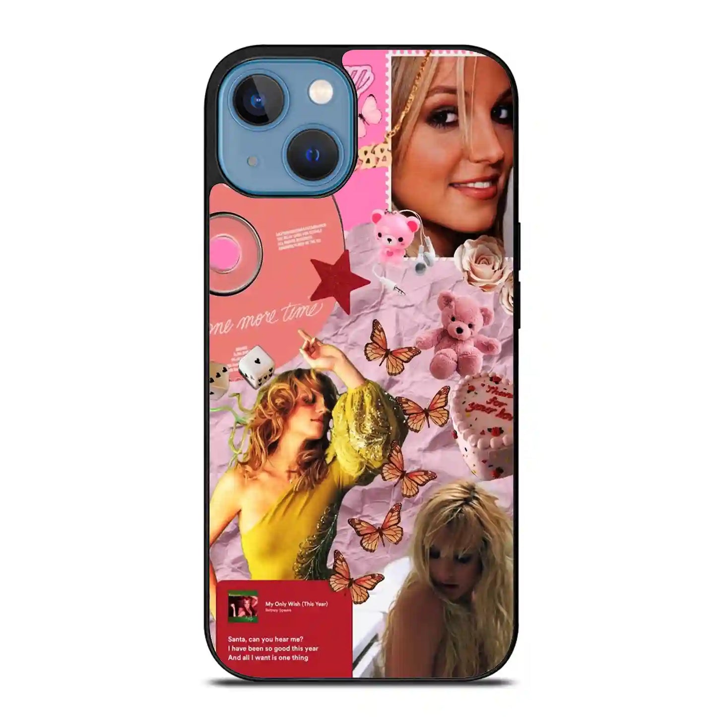 Britney Spears Print iPhone 14 Case