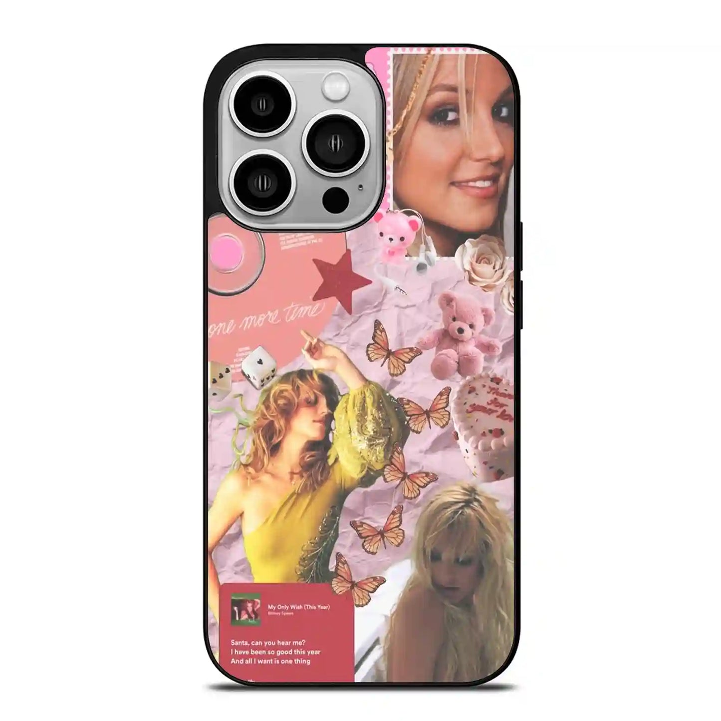 Britney Spears Print iPhone 14 Pro Case