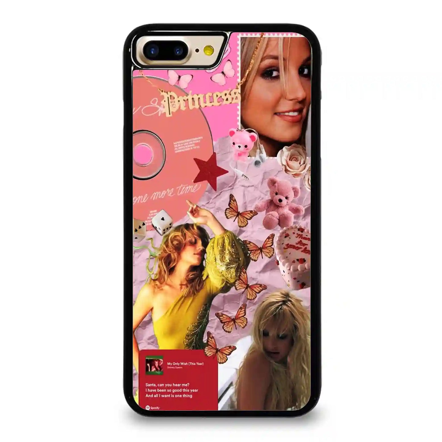 Britney Spears Print iPhone 7-8 Plus Case