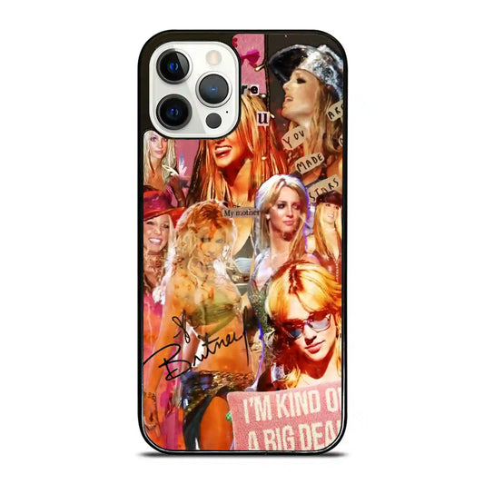 Britney Spears Print Retro iPhone 12 Pro Case