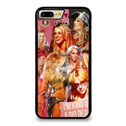 Britney Spears Print Retro iPhone 7-8 Plus Case