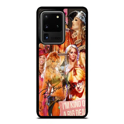 Britney Spears Print Retro Samsung Galaxy S20 Ultra Case