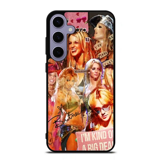 Britney Spears Print Retro Samsung Galaxy S24 Plus Case