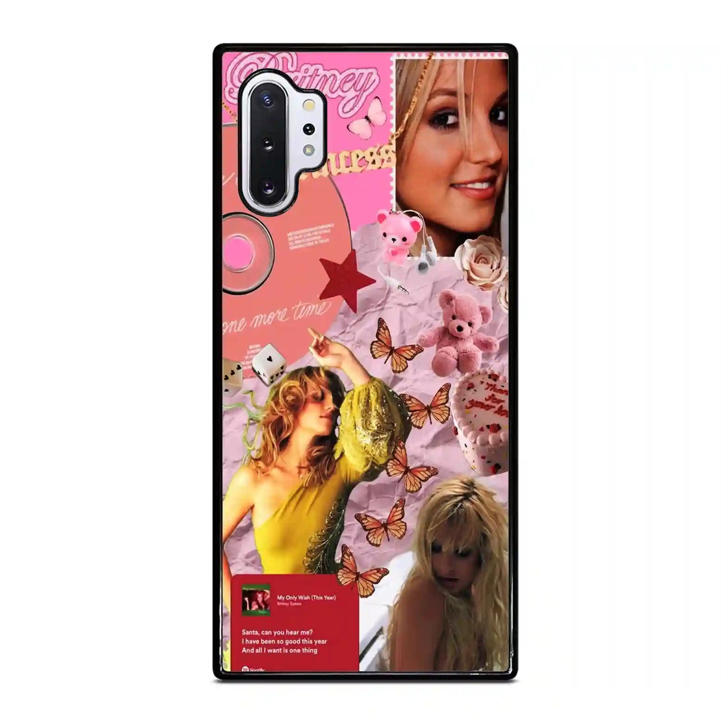 Britney Spears Print Samsung Galaxy Note 10 Pro 5G Case