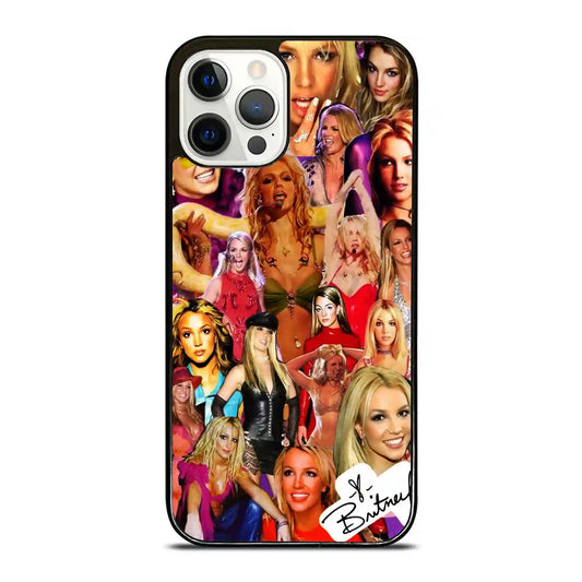 Britney Spears Print Vintage iPhone 12 Pro Case