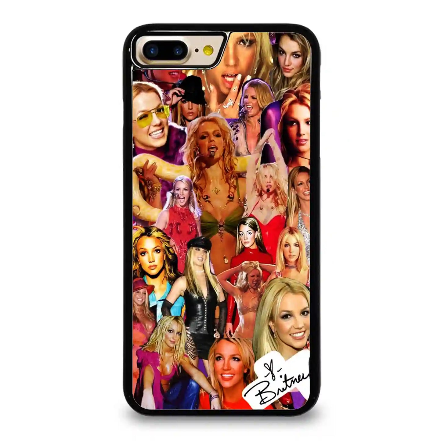 Britney Spears Print Vintage iPhone 7-8 Plus Case