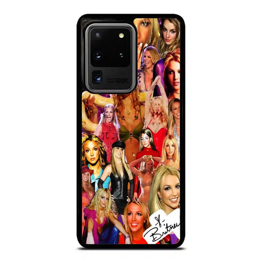 Britney Spears Print Vintage Samsung Galaxy S20 Ultra Case