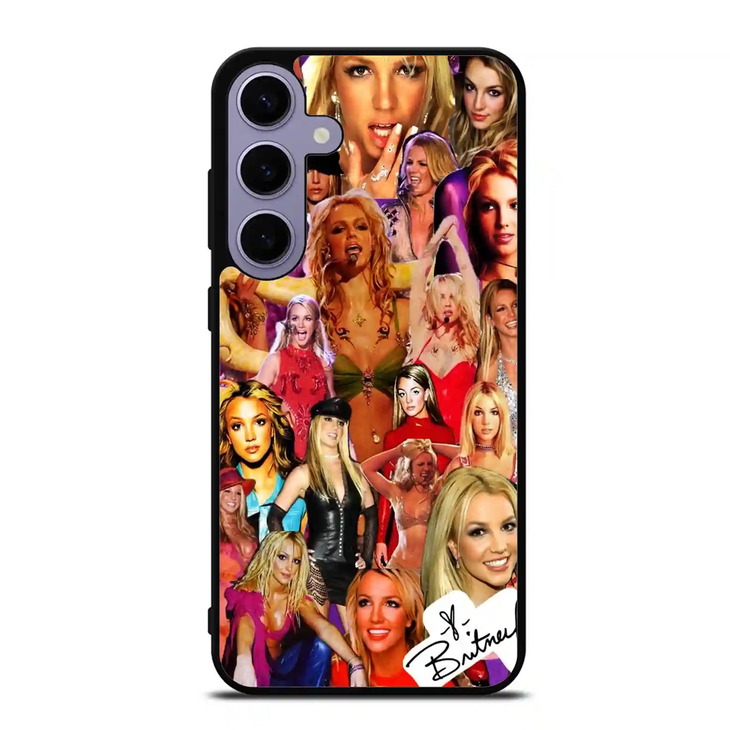 Britney Spears Print Vintage Samsung Galaxy S24 Plus Case