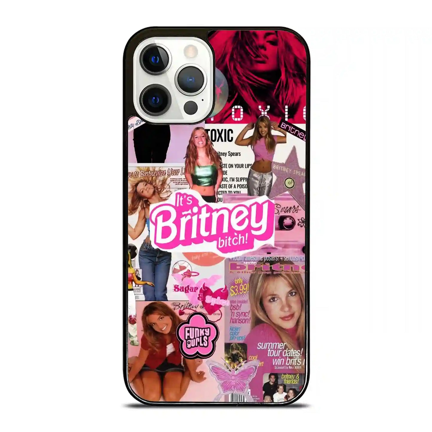 Britney Spears Retro Aesthetic iPhone 12 Pro Case