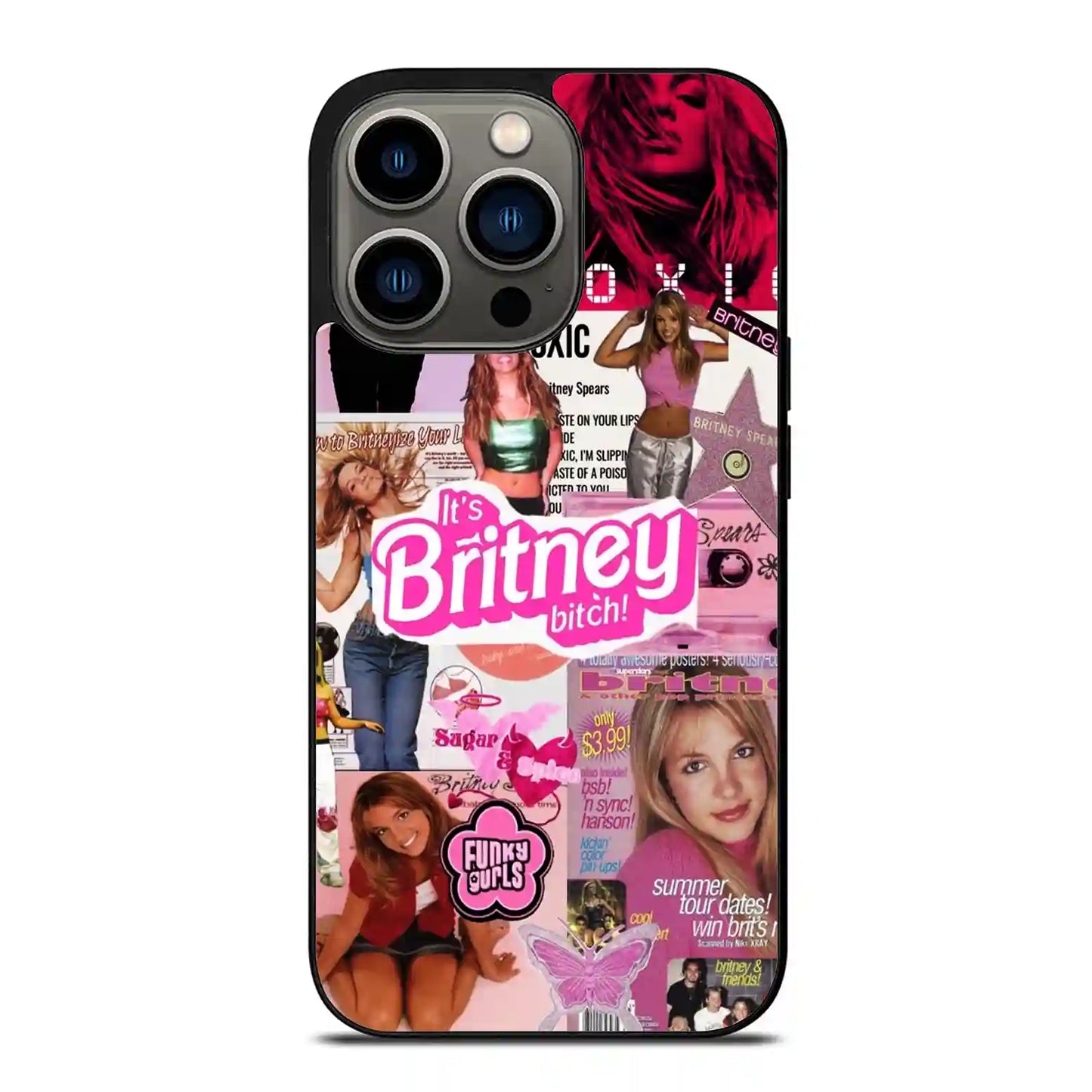 Britney Spears Retro Aesthetic iPhone 13 Pro Case