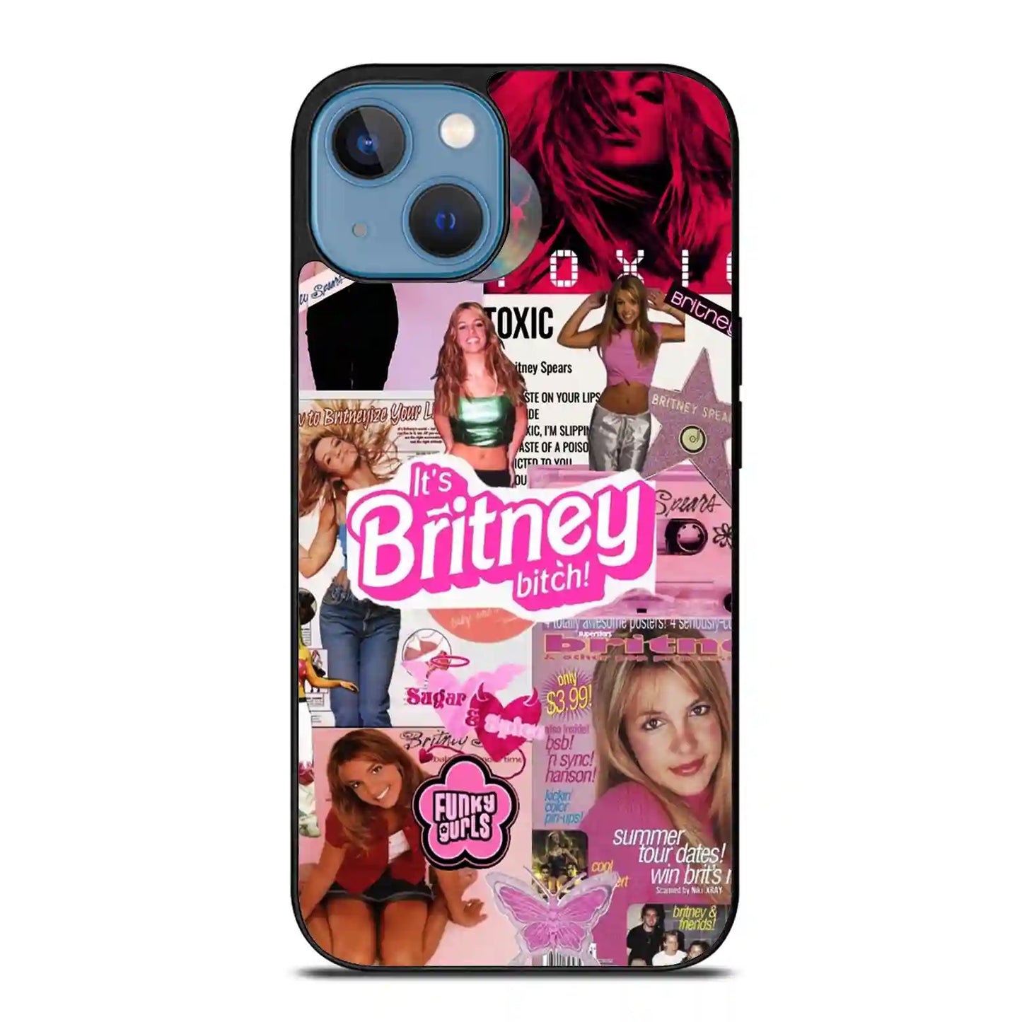 Britney Spears Retro Aesthetic iPhone 14 Case