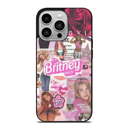 Britney Spears Retro Aesthetic iPhone 14 Pro Case