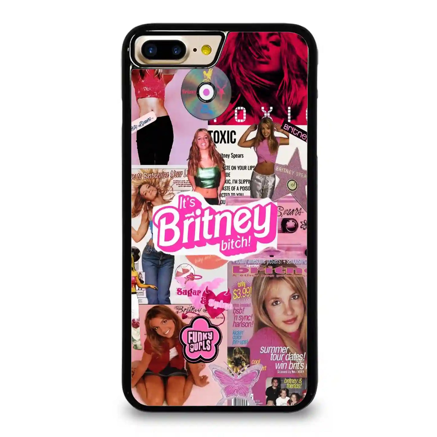 Britney Spears Retro Aesthetic iPhone 7-8 Plus Case