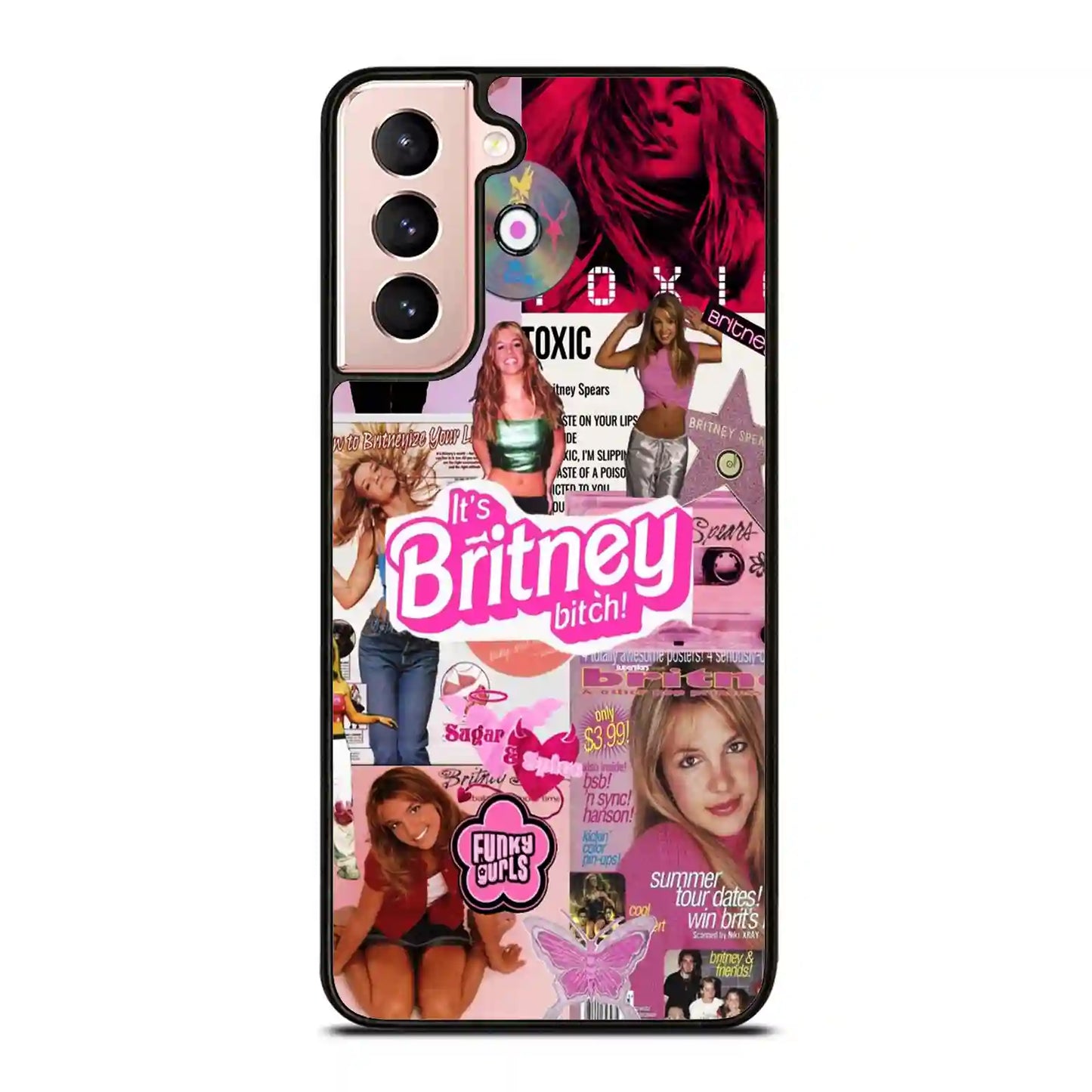 Britney Spears Retro Aesthetic Samsung Galaxy S21 Case