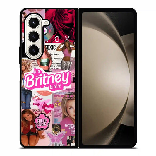 Britney Spears Retro Aesthetic Samsung Z6 Fold Case