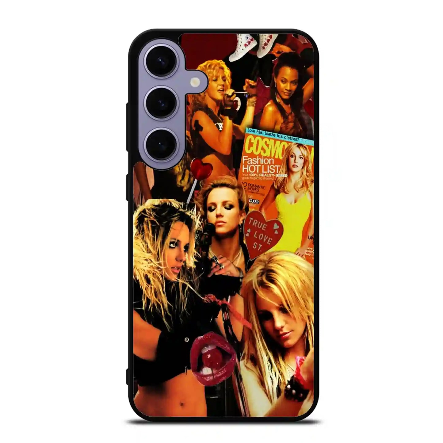 Britney Spears Retro Design Samsung Galaxy S24 Plus Case