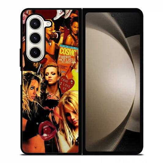 Britney Spears Retro Design Samsung Z6 Fold Case