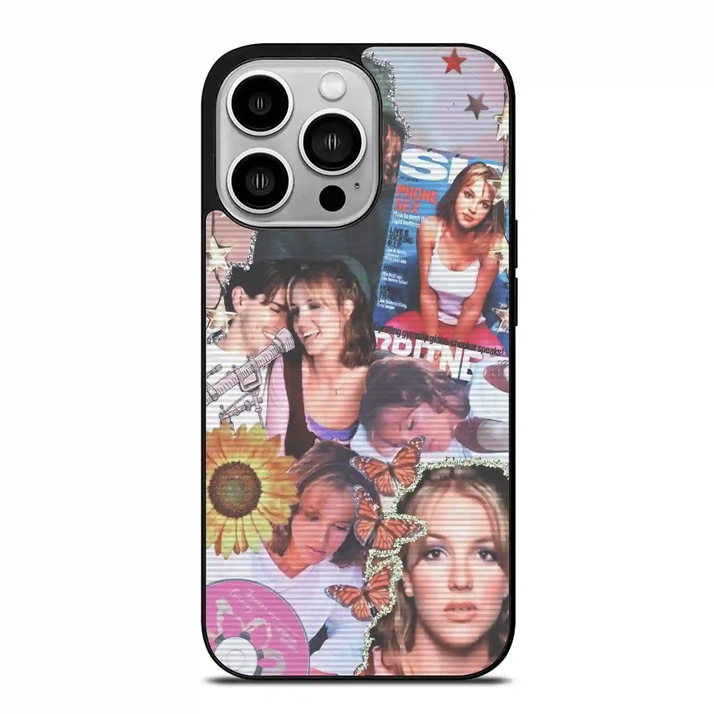 Britney Spears Retro Vintage iPhone 14 Pro Case