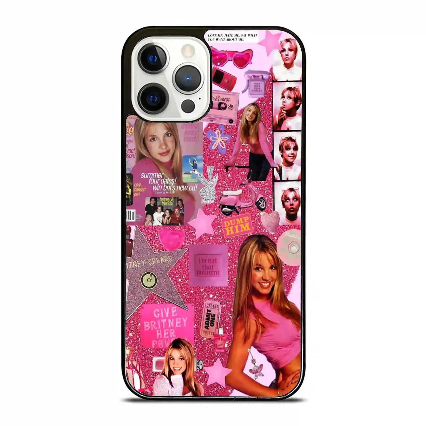 Britney Spears Vintage Aesthetic iPhone 12 Pro Case