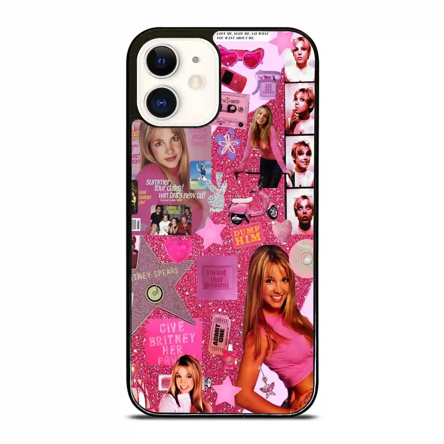 Britney Spears Vintage Aesthetic iPhone 12 Mini Case