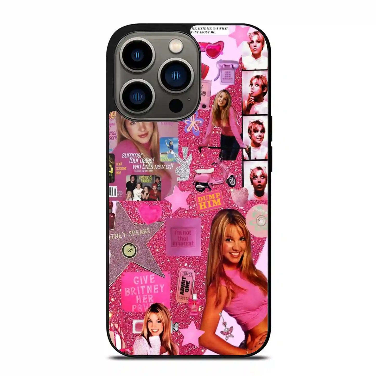 Britney Spears Vintage Aesthetic iPhone 13 Pro Case