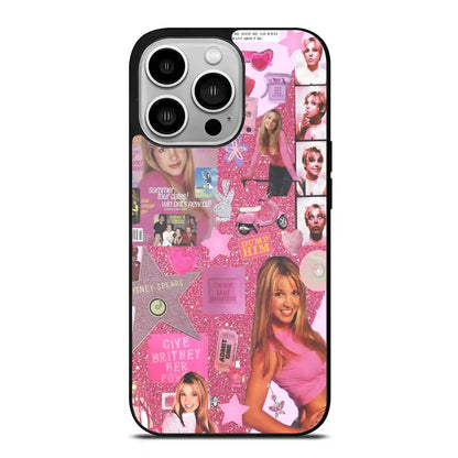 Britney Spears Vintage Aesthetic iPhone 14 Pro Case