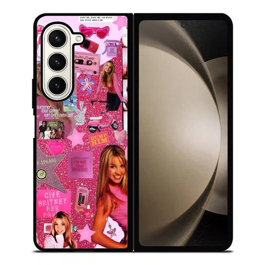 Britney Spears Vintage Aesthetic Samsung Z6 Fold Case