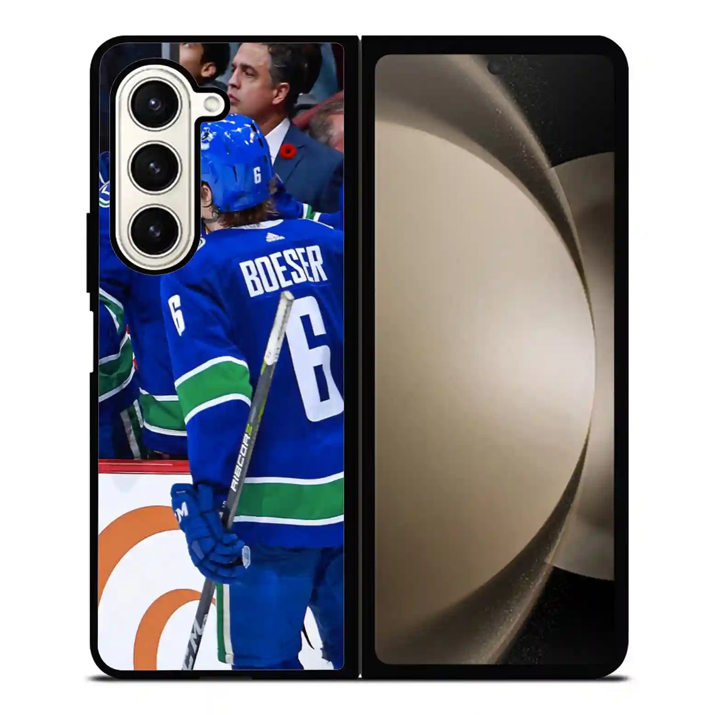 Brock Boeser Classic Samsung Z6 Fold Case