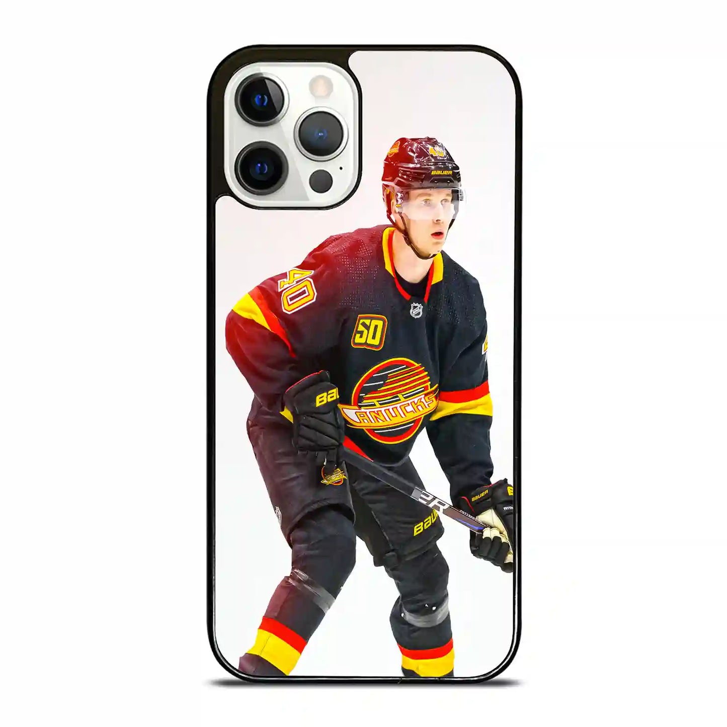 Brock Boeser Hockey Ice iPhone 12 Pro Case