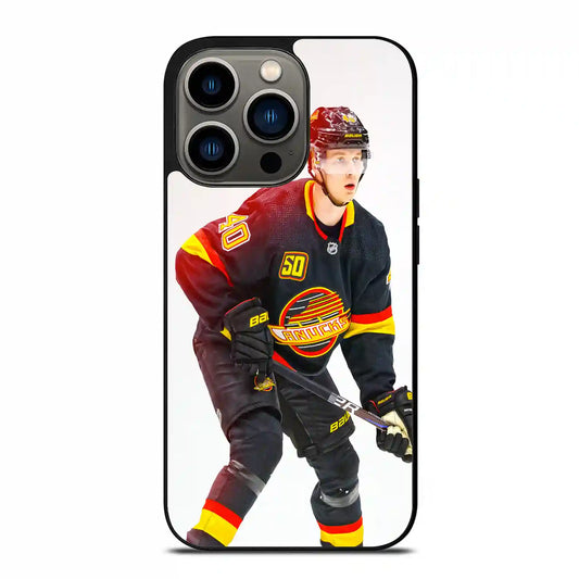 Brock Boeser Hockey Ice iPhone 13 Pro Case