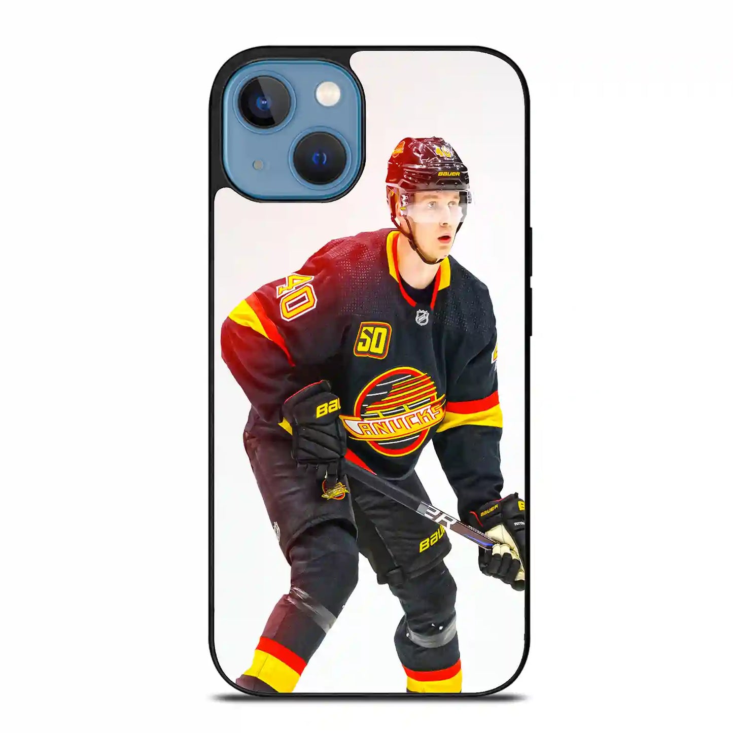 Brock Boeser Hockey Ice iPhone 14 Case