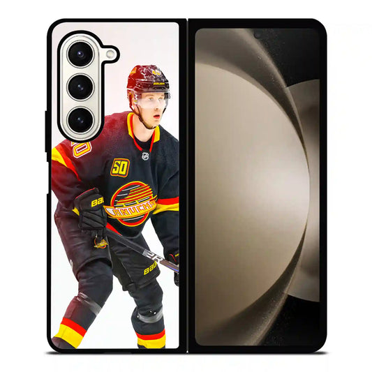 Brock Boeser Hockey Ice Samsung Z6 Fold Case