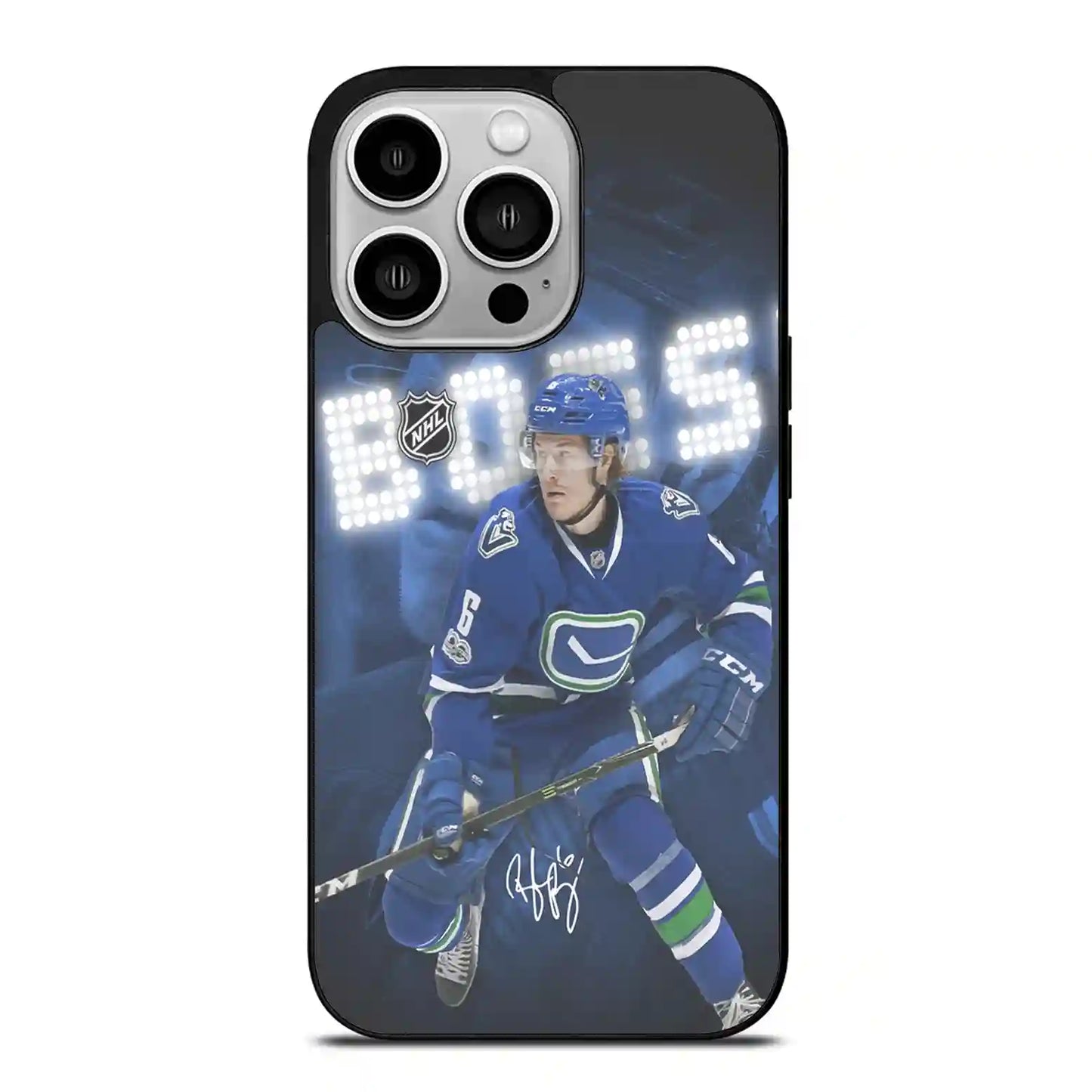 Brock Boeser Light iPhone 14 Pro Case