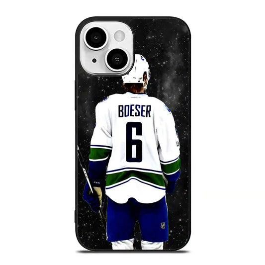 Brock Boeser Nhl Hockey Ice iPhone 13 Case