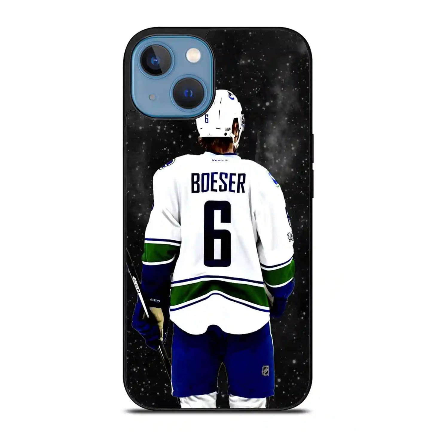 Brock Boeser Nhl Hockey Ice iPhone 14 Case