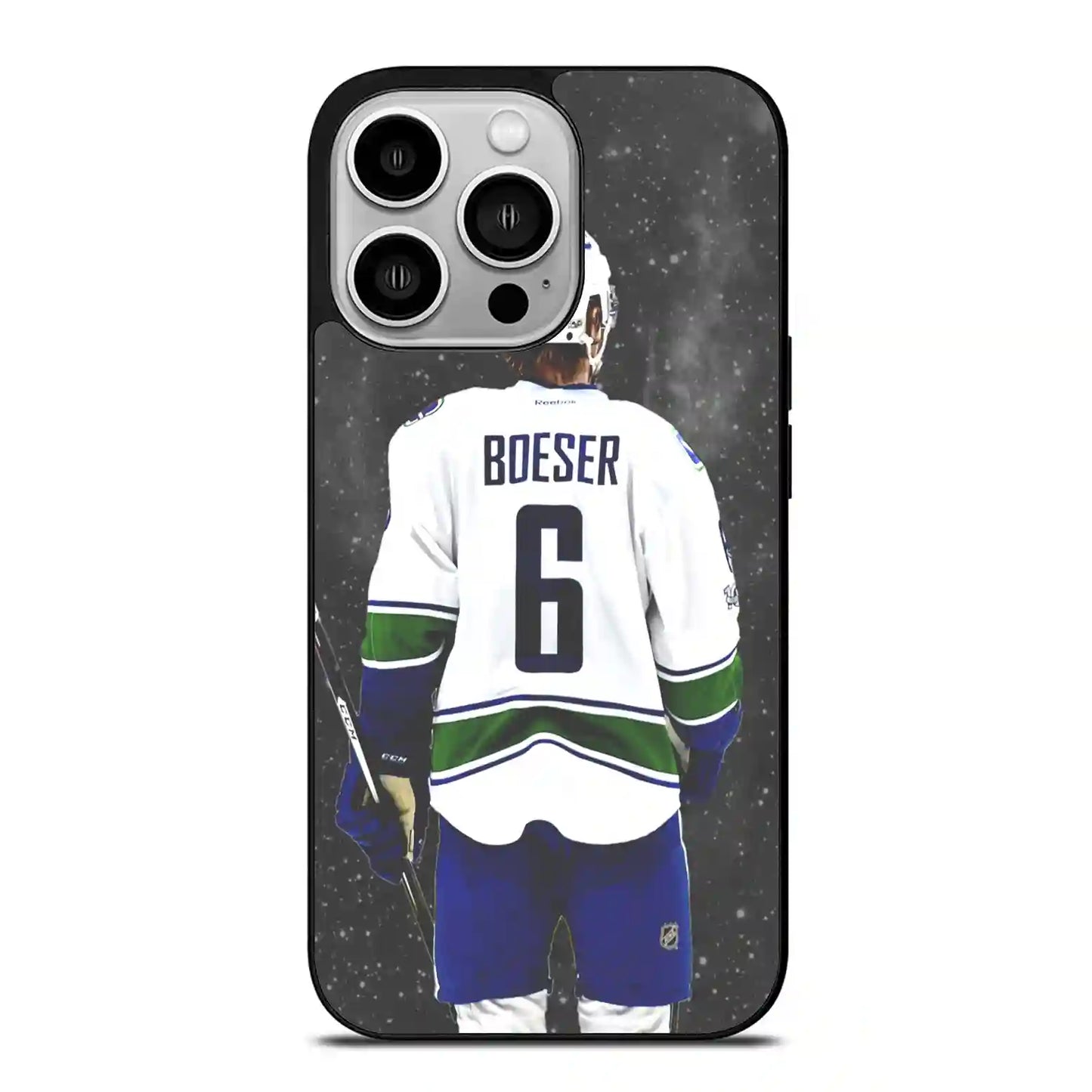 Brock Boeser Nhl Hockey Ice iPhone 14 Pro Case