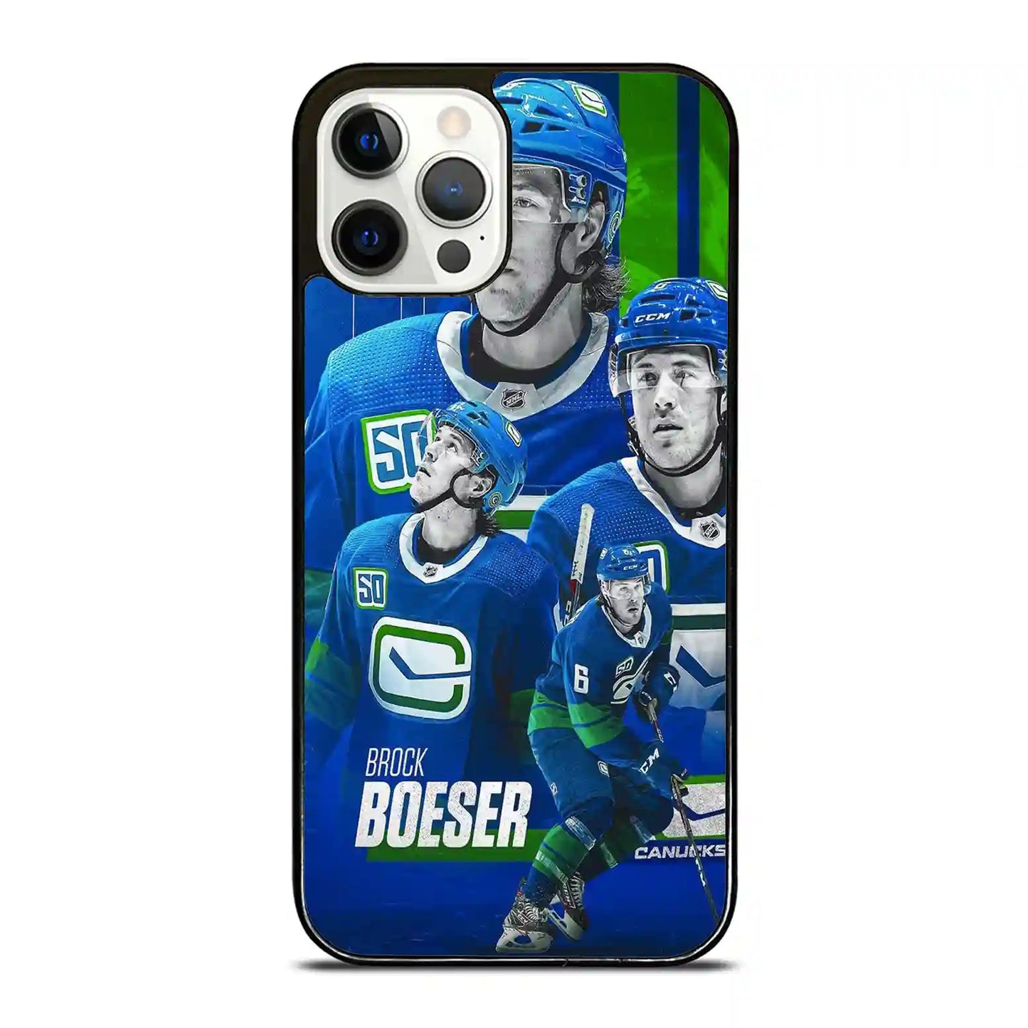 Brock Boeser Nhl Hockey iPhone 12 Pro Case