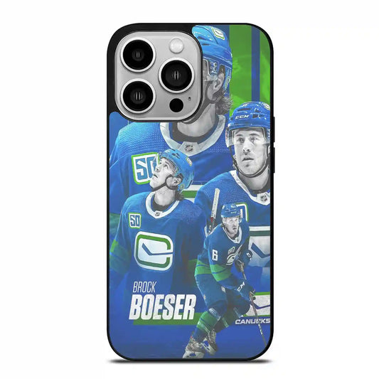 Brock Boeser Nhl Hockey iPhone 14 Pro Case