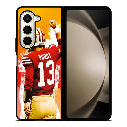 Brock Purdy Colorpersonalizeders Samsung Z6 Fold Case