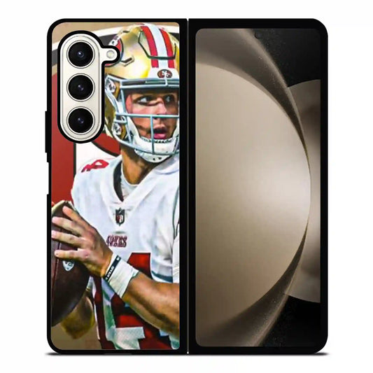 Brock Purdy San Fransiso Colorpersonalizeders Samsung Z6 Fold Case