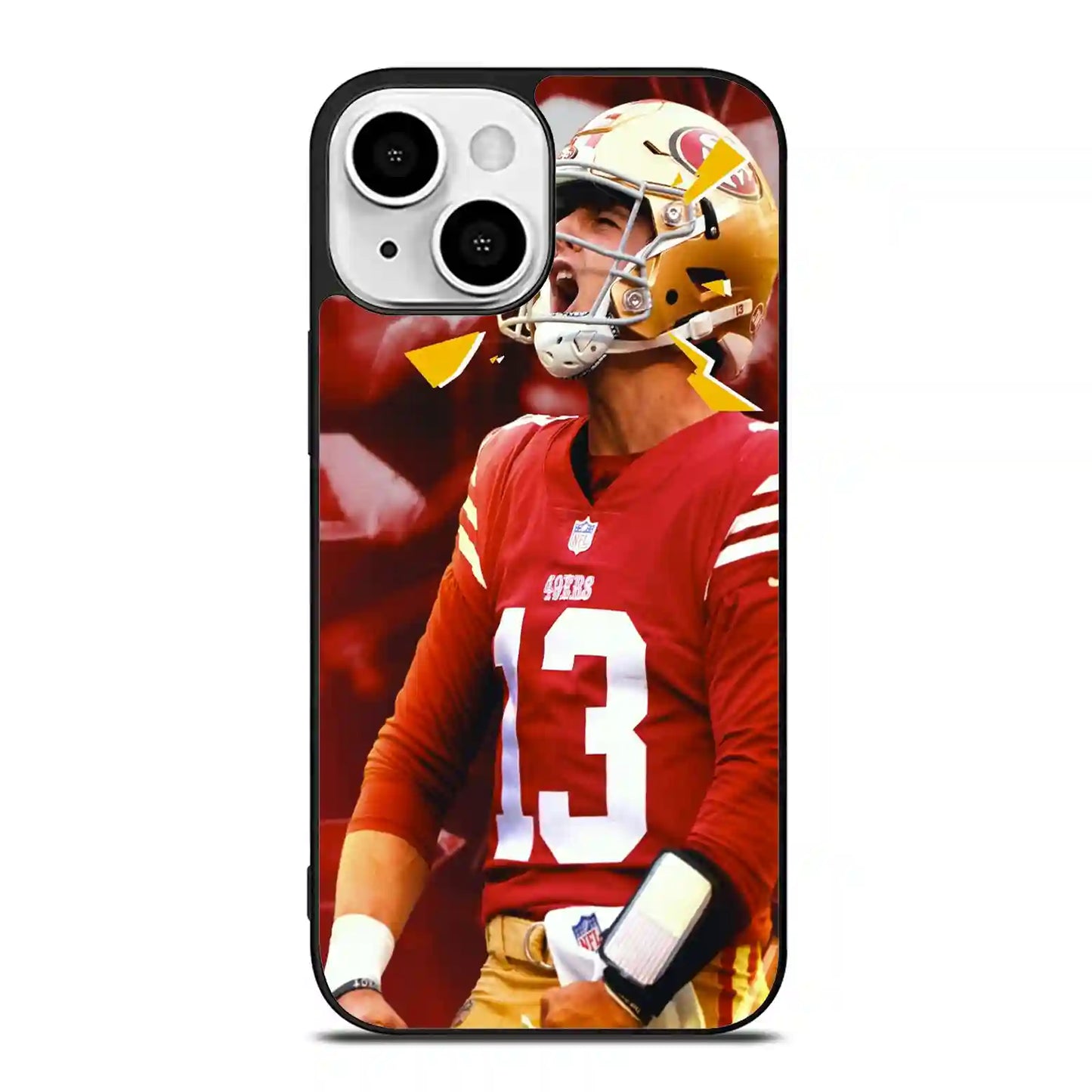 Brock Purdy Yelling iPhone 13 Case