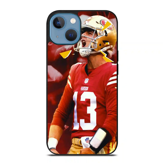 Brock Purdy Yelling iPhone 14 Case