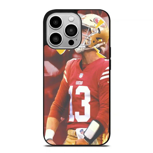 Brock Purdy Yelling iPhone 14 Pro Case