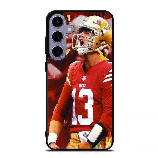 Brock Purdy Yelling Samsung Galaxy S24 Plus Case