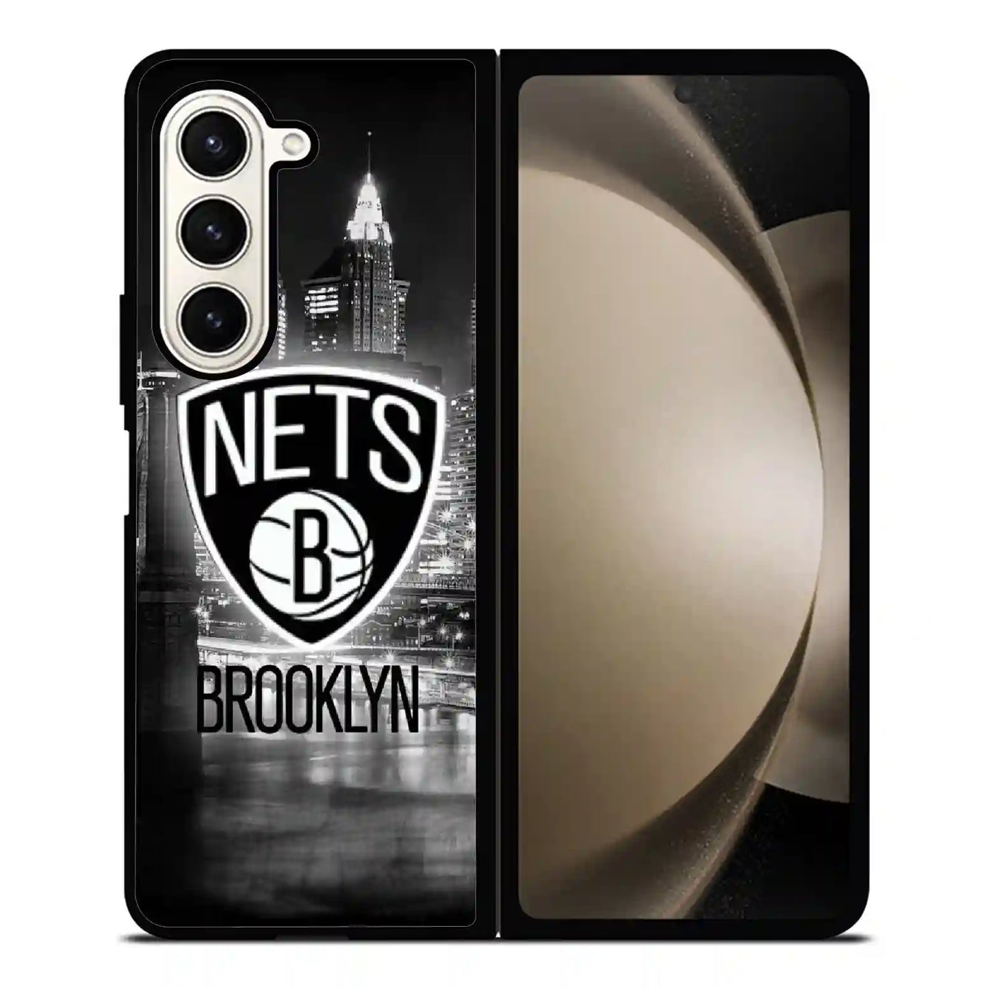 Brooklyn Nets Vintage Samsung Z6 Fold Case