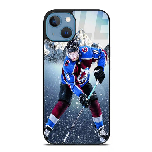 Cale Makar Mountain iPhone 14 Case