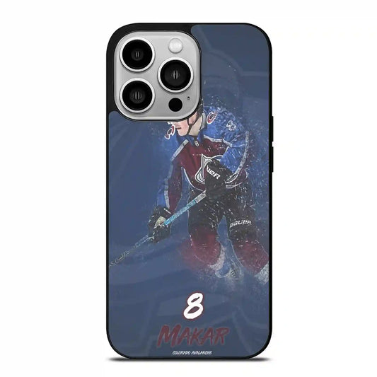 Cale Makar Nhl Hockey iPhone 14 Pro Case