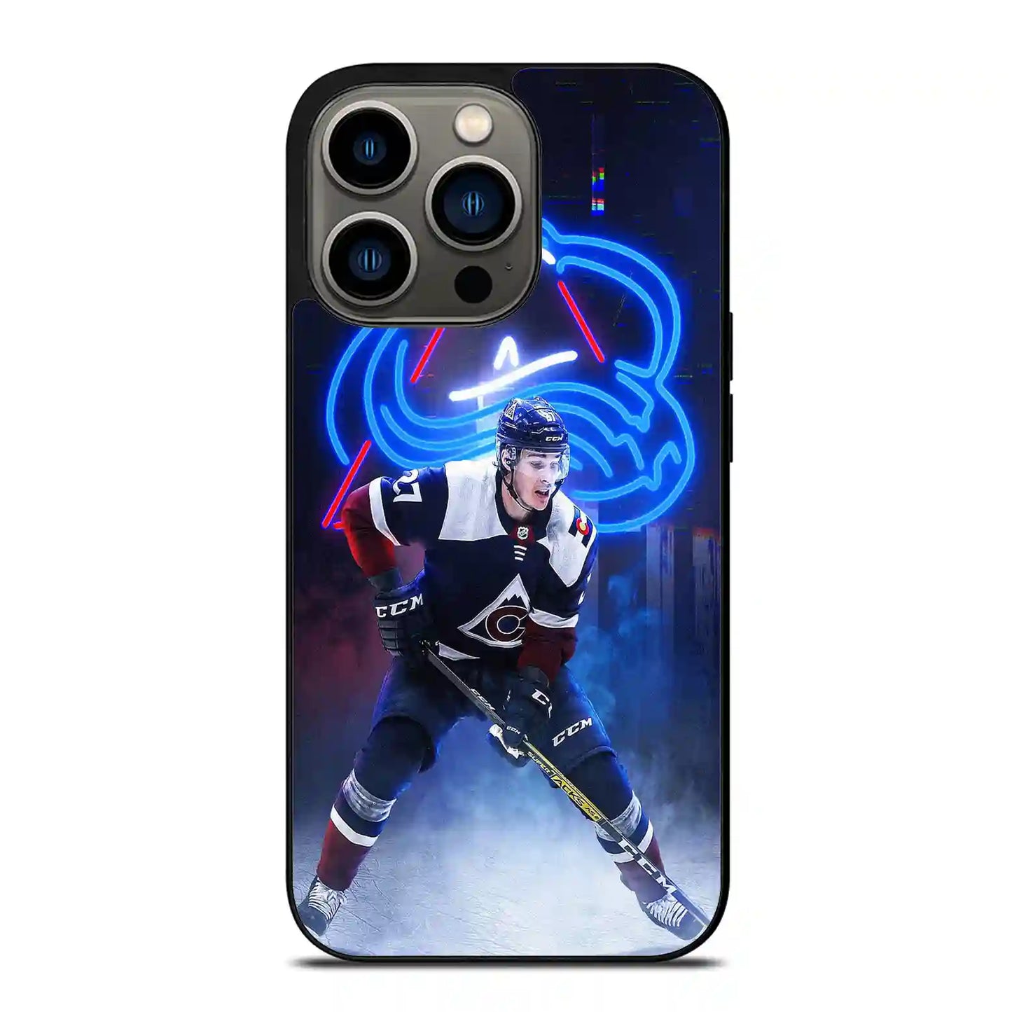 Cale Makar Nhl Ice iPhone 13 Pro Case