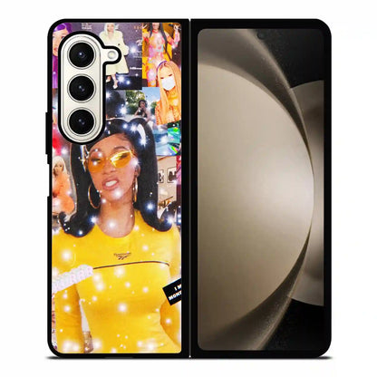 Cardi B Color Samsung Z6 Fold Case