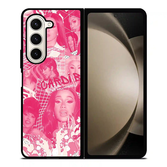 Cardi B Custom Samsung Z6 Fold Case